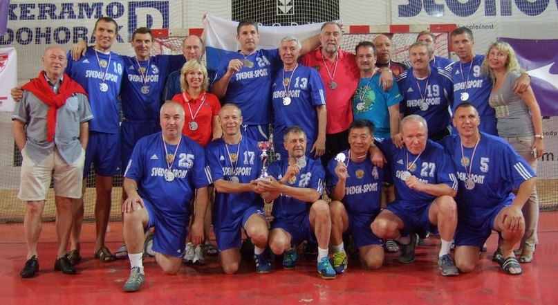 2014 год. Прага. Чемпионы Европы среди ветеранов 45+